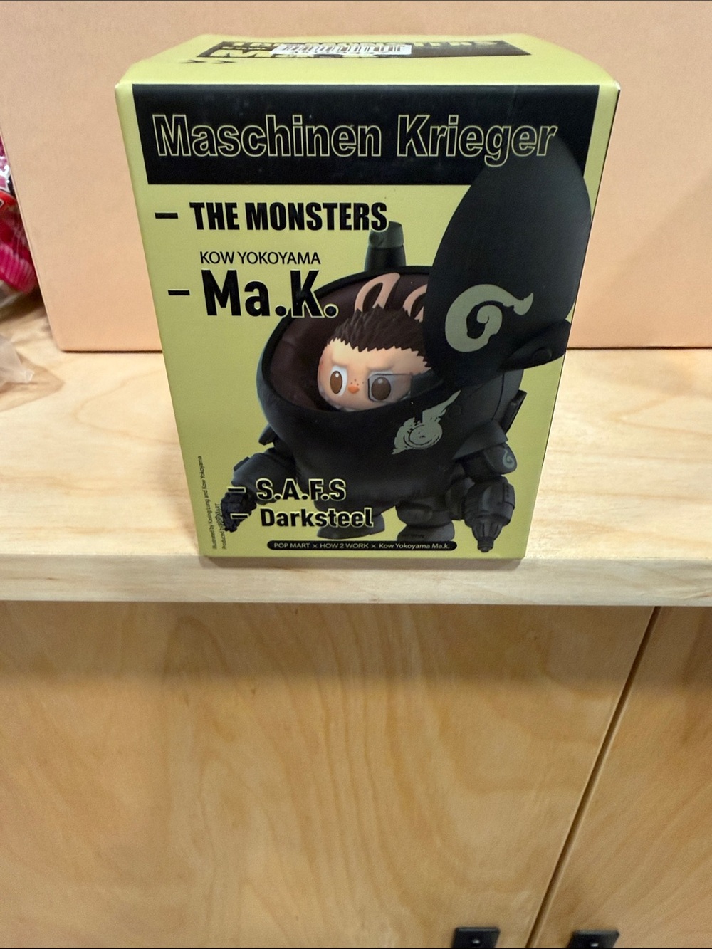 Maschinen Krieger Ma.K S.A.F.S Darksteel Kids Toy - Black